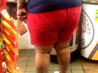 huge phat ebony plumper bent it over in the gas station